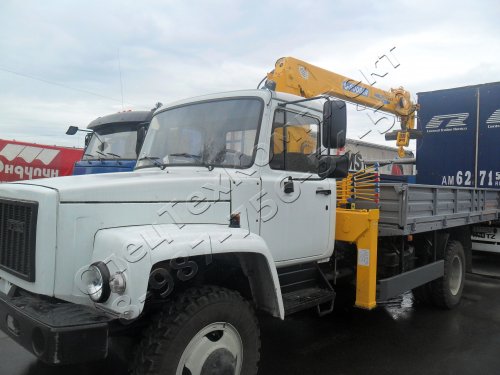 Бортовой ГАЗ-3309 (ГАЗОН) с КМУ